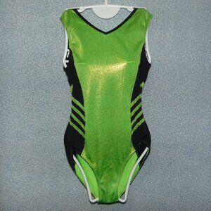 Balera Lime Green And Black Leotard SA